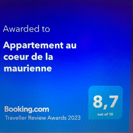 Appartement Au Coeur De La Maurienne Saint-Etienne-de-Cuines 외부 사진